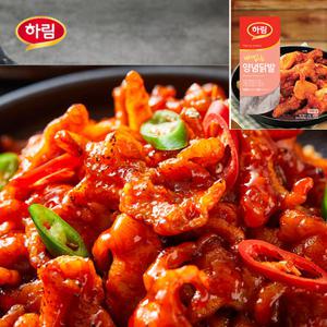 하림-즉석 뼈없는양념닭발 250g/신선 급속냉동/소스동봉/무뼈닭발/매운/안주/반찬