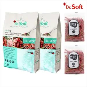 닥터소프트 치킨 노령견 6kg 말랑한 시니어 소프트사료