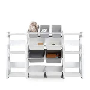 [루나스토리] 에코 장난감 정리함 D 책장 정리대 아이방 수납장_색상선택