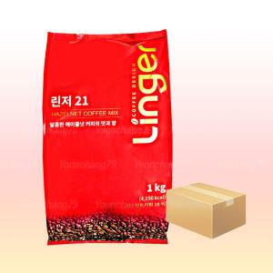 린저21 헤이즐넛 노프림커피1kg x 12개