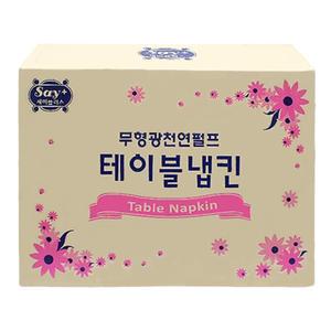 테이블냅킨 1박스(4200매) 일회용종이냅킨 업소용 가정용