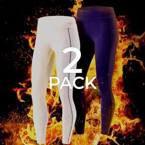 [테슬라][겨울시즌]테슬라 언더레이어 헬스복 기모 방한 긴바지 2팩 TM-XUP73