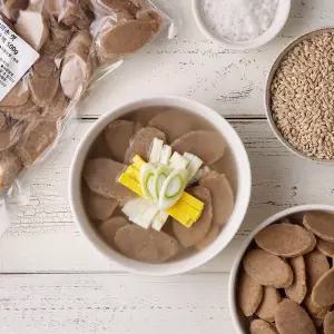 [마을기업싸리재]식이섬유 풍부한 겉보리 [ 늘보리 떡국떡 500g ] 구수한 보리 떡국