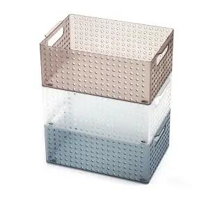 센스 스텝바구니 5호 플라스틱 바구니 리빙박스 정리함