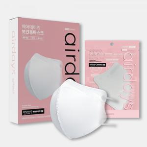 에어데이즈 마스크 KF94 국산 새부리형 중형 화이트 50매