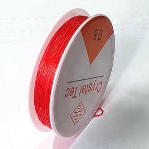 스판줄 빨강/ 우레탄줄 공예끈 낚시줄 미술수업준비물  모빌 비즈 악세사리만들기재료