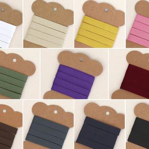 소잉데일리]무지 멜란지 장식테이프 모음 면 폴리 의류 가방 장식선 바이어스 활용