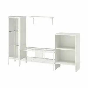 이케아 BAGGEBO 바게보 TV수납콤비네이션 거실장 TV벤치 174x35x116