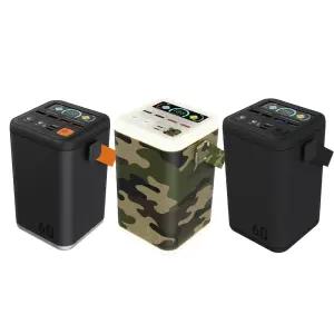 라플루 45W 60000mAh 고속충전 대용량 보조배터리 YT-2030 캠핑용 차박용 LED잔량표기/ 후레쉬 기능