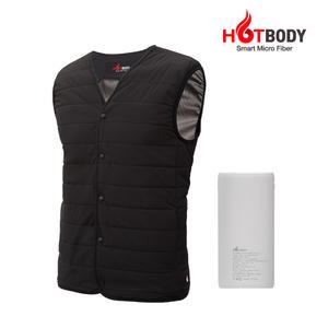 초경량 핫바디 발열조끼 V넥형 폴라형 3열V넥