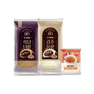 [신상호빵] 삼립호빵 감주/흑당/김치만두 3입*3봉 (총 9입)