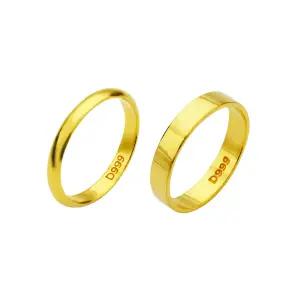 24k 순금 베이직반지 반돈 1.875g (4종 택1)