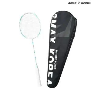 스맥스코리아 풀카본 초경량 배드민턴 라켓 4U 83g 헤르메스 초급자 상급자용