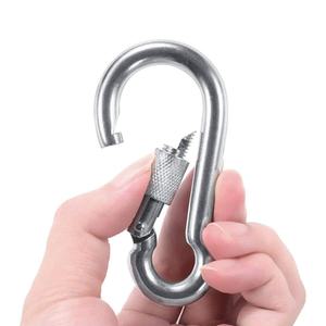 스텐 카라비너 링크고리 스테인레스304 키링 잠금비너