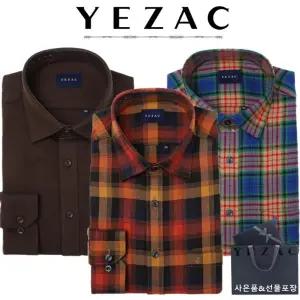 [롯데백화점]예작 예작셔츠의 겨울 따뜻한 기모 남방 일반핏/슬림핏 모음전(사은품 선물포장)