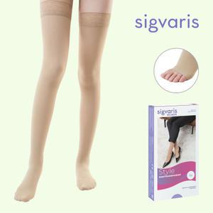 시그바리스 매직 의료용 압박스타킹 허벅지형 스킨 발가락 열림형