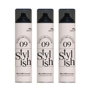 꽃을든남자 헤어케어시스템 헤어스프레이 향긋한꽃향기 300ml 3개