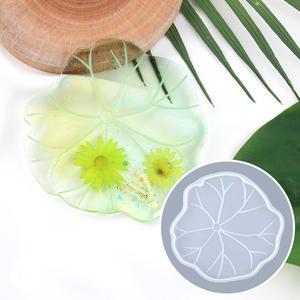 연잎 티코스터 컵받침 몰드 레진 아트 공예 재료 RM291