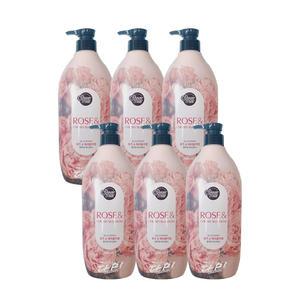샤워메이트 블루밍 바디워시 로즈 앤 체리블러썸 900g x6개