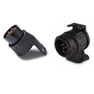 유럽식 7핀 13핀 변환 소켓 어댑터 젠더 컨넥터 카라반 트레일러