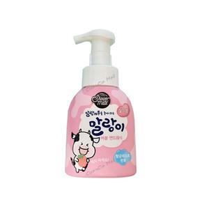 애경) 샤워메이트 말랑카우를 좋아하는 말랑이 버블 핸드워시 딸기향 용기 300ml x1개