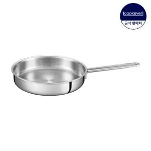쿡에버 IH 인덕션 통5중 스텐 프라이팬 소테팬 26cm