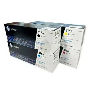 HP 416A정품토너 4색세트(W2040A+W2041A+W2042A+W2043A) M454dn M454dw M454nw