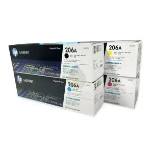 HP 206A정품토너 4색세트(W2110A+W2111A+W2112A+W2113A) M255nw M255dw MFP M282 M283