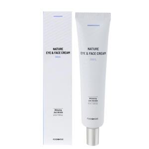푸드어홀릭 네이처 스네일 아이앤페이스 아이크림 40ml /눈가 수분 탄력케어 주름개선