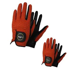 X스파이더스 겨울용 골프장갑 양손 레드, 21호, 2개입, 1개