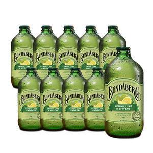 분다버그 레몬라임앤비터스, 375ml, 10개