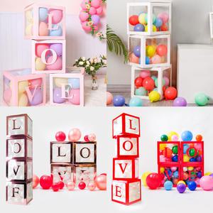 풍선선물박스(LOVE) 풍선박스 파티장식