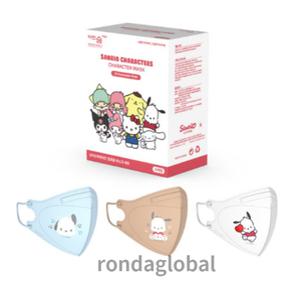 어린숨 엣지 산리오 포차코 마스크 소형 30개입
