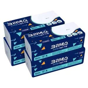 [하프클럽/유한킴벌리]크리넥스 프리미엄 위생타올 160매 5팩