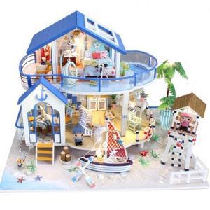 [옥탑방어른이] DIY 미니어쳐 하우스 만들기 펜션딥블루씨