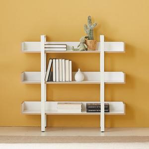 [블리스데코]리벨 3단 1200 철제 책장 NDD120_C