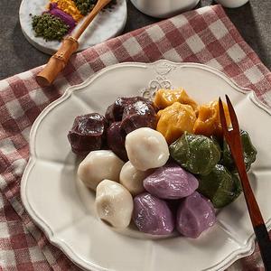 자농의뜨락 굳지않는 오색송편 1kg