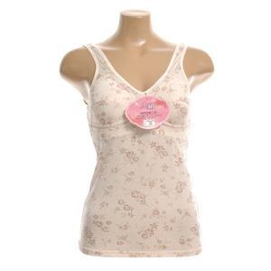 인견 꽃무늬 나염 부직포 브라런닝 [mlg3120]