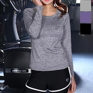 블레오[BLEO] 여자 긴팔 티 요가복