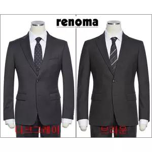 [롯데백화점]레노마 F/W 프리미엄 캐주얼정장 다계절 스판정장 그레이/브라운 추천아이템 EK3653