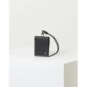 갤러리아 헤지스핸드백 HJHO3F032N3 네이비 라인배색 소가죽 폴더형 목걸이 카