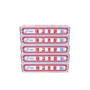 [기타]대교호일(300mmx30HO)-5개 쿠킹호일 은박지 알루미늄