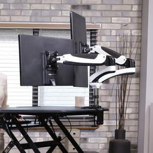 카멜마운트 듀얼 폴타입 모니터 거치대 모니터암 GMA2DP