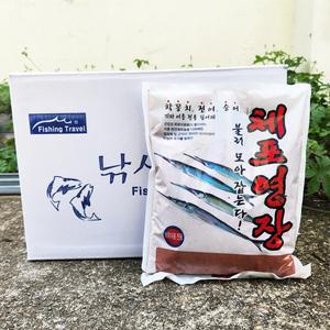 낚시여행 체포영장 1박스 20개입 학꽁치 밑밥 바다낚시 집어제