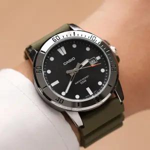 카시오 남자 다이버 손목시계 MTP-VD01-3E