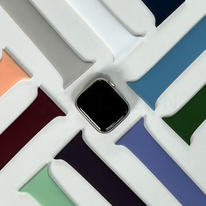 엔터콘 애플워치 스트랩 실리콘 솔로루프 스포츠 밴드 10 SE 울트라 2 9 8 7 6