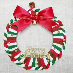 크리스마스 리스 만들기 양말목공예 양말공예 양말목직조틀 고무실 사각수틀