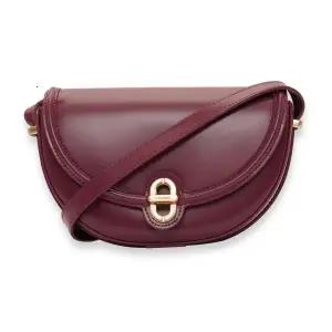 [롯데백화점]에스콰이아 신상 트렌드 하프문 미니 반달 새들 크로스백 ECCFHB649WO