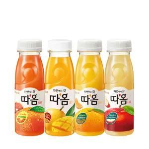 빙그레 자연에서 갓 따옴 주스 235ml 오렌지/자몽/사과/망고 20개