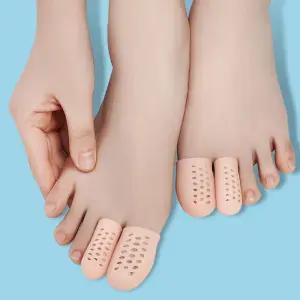 발가락 골무 실리콘 새끼 엄지 검지 중지 약지 발가락 잘라쓰는 보호대